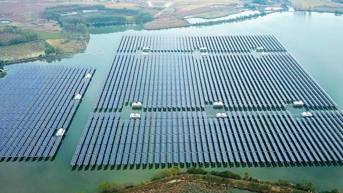 長豐縣堵龍背水庫40MWp漁光互補(bǔ)分布式發(fā)電項(xiàng)目