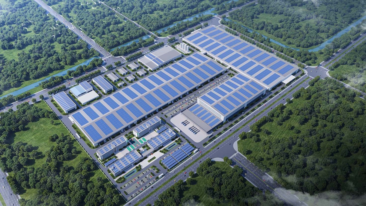 安徽5GW高效異質結電池及組件生產(chǎn)基地項目