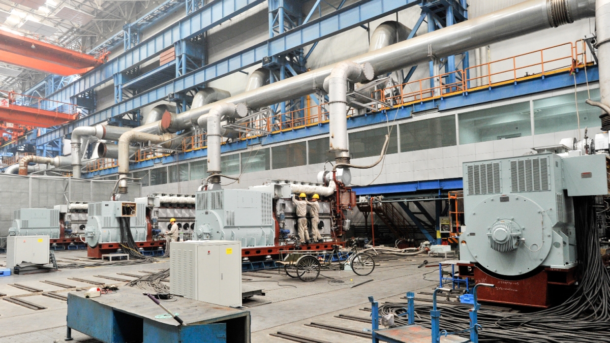 中船動力有限公司 大缸徑柴油機及發(fā)電機組試驗站、低速機試驗臺位