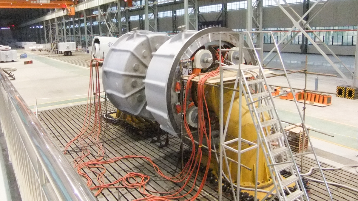 東方電氣新能源設(shè)備（杭州）有限公司 直驅(qū)風(fēng)力發(fā)電機試驗站