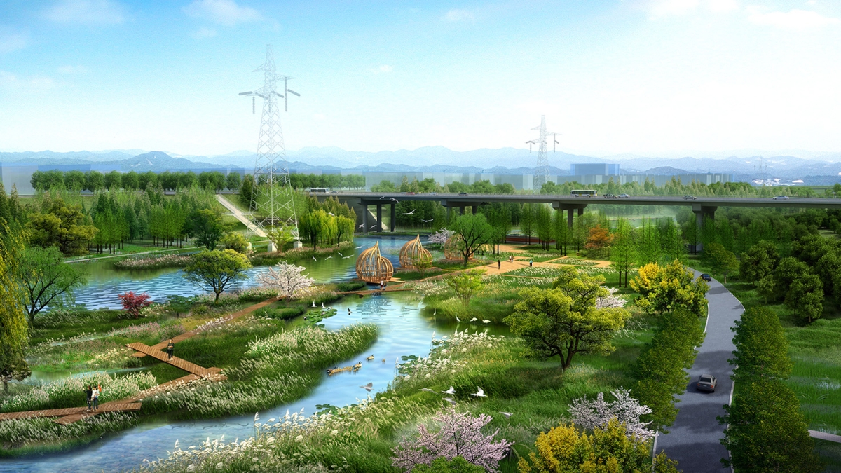 瀏陽經(jīng)開區(qū)克里河生態(tài)濕地概念規(guī)劃設(shè)計(jì)