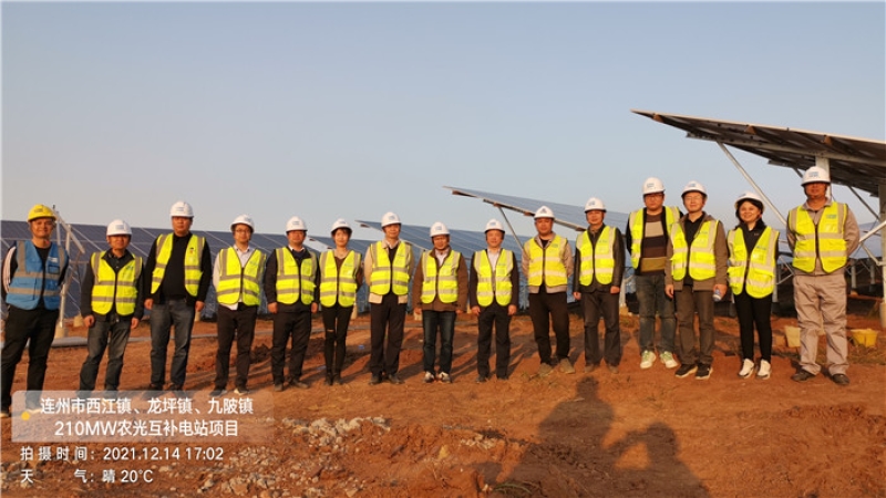 中機國際副總經理王林春一行赴廣東項目現(xiàn)場檢查