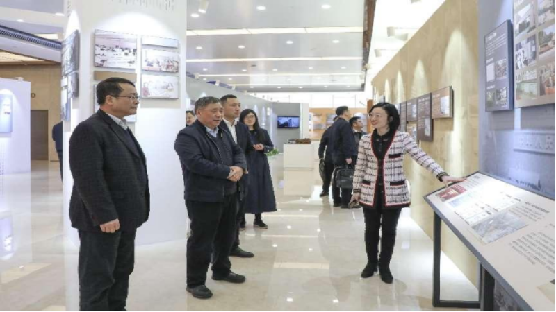 中國化學工程第四建設有限公司黨委書記、董事長胡流芳一行到訪中機國際