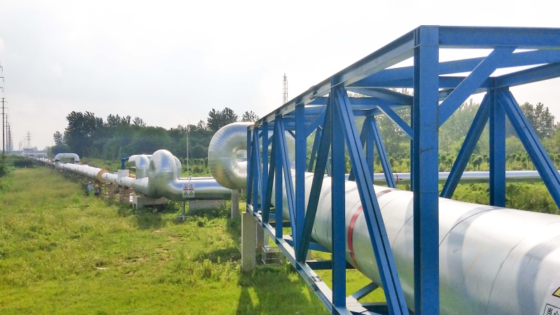 揚(yáng)州市華電至實(shí)友化工、大連化工蒸汽管道工程