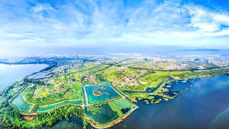 星云湖南岸濕地、湖濱帶提質(zhì)改造工程