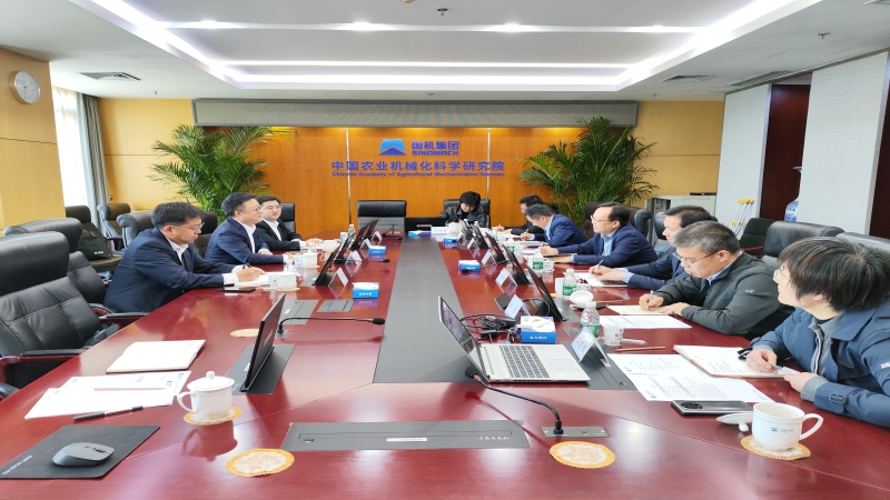 陳蕃率隊(duì)回訪中國農(nóng)機(jī)院、機(jī)械規(guī)劃院