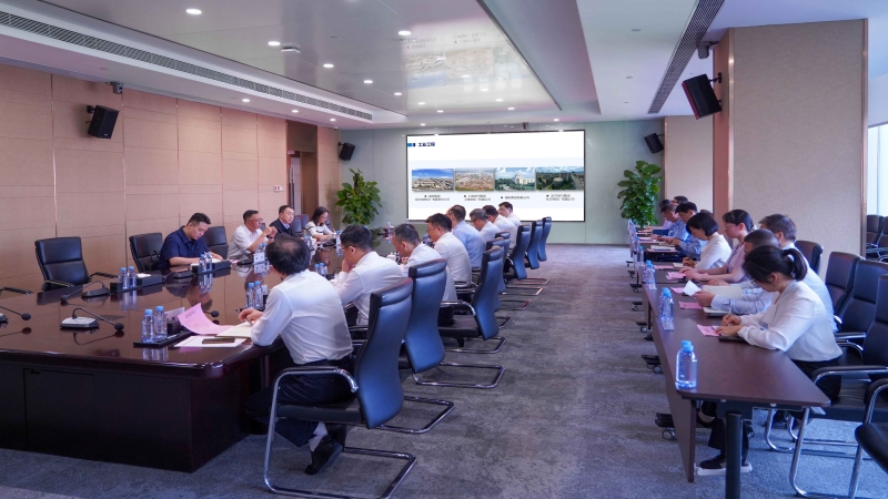 國機集團黨委常委、副總經(jīng)理洪蛟一行調(diào)研中機國機