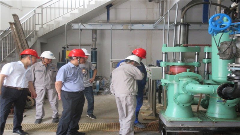 公司黨委書記、董事長(zhǎng)金寅帶隊(duì)赴中山市民東有機(jī)廢物處理有限公司工藝優(yōu)化改造工程項(xiàng)目現(xiàn)場(chǎng)開展安全檢查