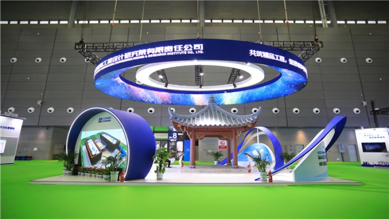 新材料仿古建筑首次亮相！中機(jī)國際參加2021年中國(長沙）筑博會(huì)