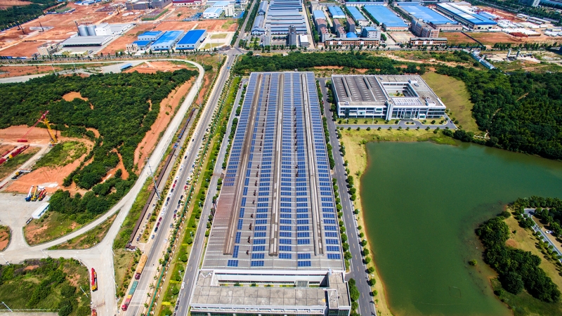 三一集團(tuán)寧鄉(xiāng)產(chǎn)業(yè)園區(qū)分布式光伏并網(wǎng)發(fā)電示范性建設(shè)項目