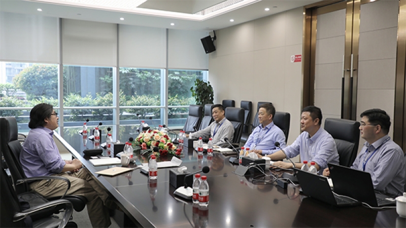 上海交通大學(xué)汽車工程研究院院長許敏到訪中機國際